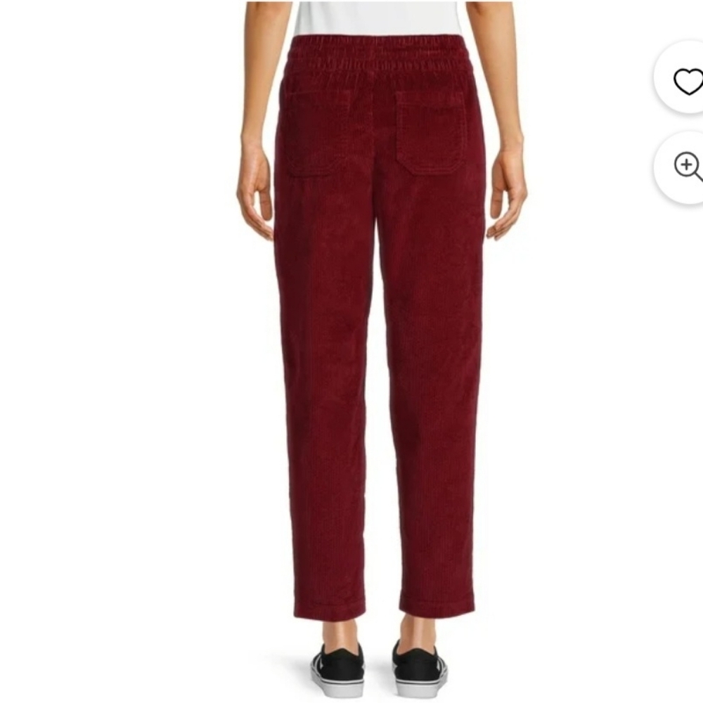 Time and Tru Burgundy Ankle Pants - Picture 8 of 8